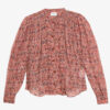Noeline Printed Crepe Blouse