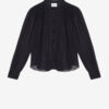 Noeline Printed Crepe Blouse
