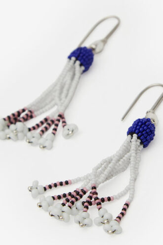 Nuna Beaded Pendant Earrings