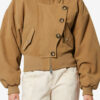 Oana Short Twill Jacket Style Coat