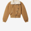 Oana Short Twill Jacket Style Coat