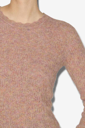 Obeline Lace Knit Sweater