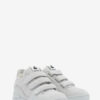 Oney Low-Top Low-Top Velour Leather Sneakers