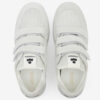 Oney Low-Top Low-Top Velour Leather Sneakers