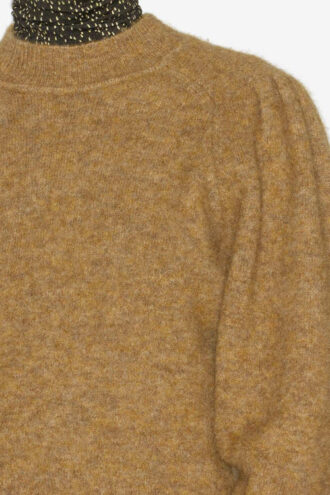 Onnie Sweater in Plain-Colored Alpaca Knit