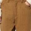 Opalyna Wide-Leg Cotton Twill Canvas Pants