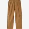 Opalyna Wide-Leg Cotton Twill Canvas Pants
