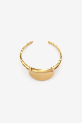Ory Cuff Bracelet in Gold-Finish Brass