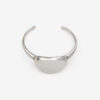 Ory Cuff Bracelet in Silver-Finish Brass