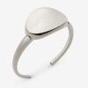Ory Cuff Bracelet in Silver-Finish Brass