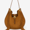 Oskan Hobo Folk Braided Suede Calfskin Leather Bag