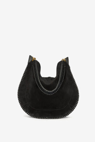 Oskan Hobo Folk Braided Suede Calfskin Leather Bag