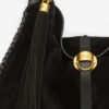Oskan Hobo Folk Braided Suede Calfskin Leather Bag