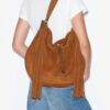 Oskan Hobo Folk Braided Suede Calfskin Leather Bag