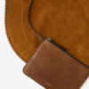 Oskan Hobo Folk Braided Suede Calfskin Leather Bag