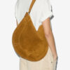 Oskan Hobo Soft Bag in Braided Suede Calfskin Leather