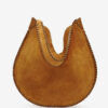 Oskan Hobo Soft Bag in Braided Suede Calfskin Leather