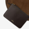 Oskan Hobo Soft Braided Suede Calfskin Leather Bag