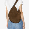 Oskan Hobo Soft Braided Suede Calfskin Leather Bag