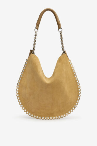 Oskan Hobo Soft Chain Suede Leather Bag