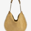 Oskan Hobo Soft Chain Suede Leather Bag