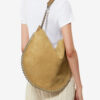 Oskan Hobo Soft Chain Suede Leather Bag