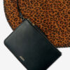 Oskan Hobo Soft Printed Suede Calfskin Leather Bag