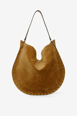 Oskan Hobo Soft Suede Calfskin Leather Bag