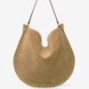 Oskan Hobo Soft Suede Calfskin Leather Bag