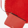 Oskan Hobo Soft Suede Calfskin Leather Bag