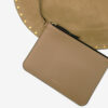 Oskan Hobo Soft Suede Calfskin Leather Bag