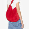 Oskan Hobo Soft Suede Calfskin Leather Bag