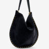 Oskan Hobo Soft Suede Calfskin Leather Bag