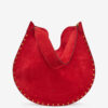 Oskan Hobo Soft Suede Calfskin Leather Bag