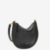 Oskan Hobo Soft Zip Grained Calfskin Leather Handbag