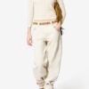 Oskan Hobo Zip Fringed Suede Calfskin Leather Handbag