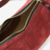 Oskan Moon Braided Suede Calfskin Leather Shoulder Bag