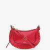Oskan Moon Calfskin Leather Shoulder Bag