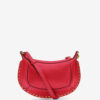 Oskan Moon Calfskin Leather Shoulder Bag