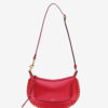 Oskan Moon Calfskin Leather Shoulder Bag