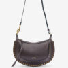 Oskan Moon Calfskin Leather Shoulder Bag