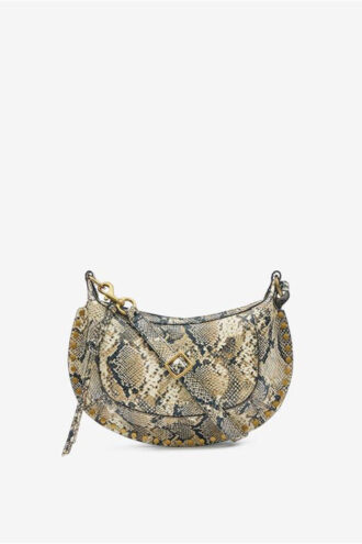 Oskan Moon Printed Leather Shoulder Bag