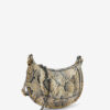 Oskan Moon Printed Leather Shoulder Bag