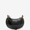 Oskan Moon Python-Effect Leather Shoulder Bag