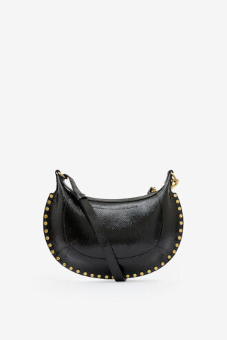 Oskan Moon Python-Effect Leather Shoulder Bag