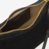Oskan Moon Shoulder Bag in Braided Suede Calfskin Leather