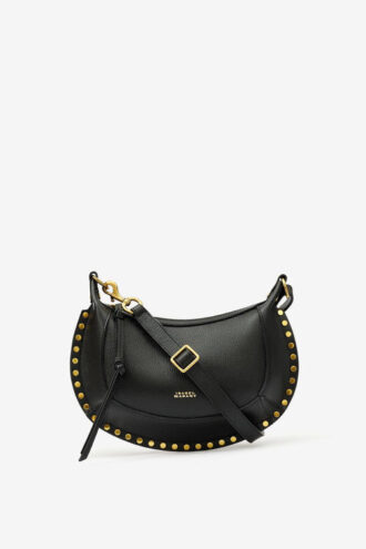 Oskan Moon Shoulder Bag in Full-Grain Leather
