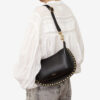 Oskan Moon Shoulder Bag in Full-Grain Leather
