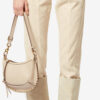 Oskan Moon Shoulder Bag in Full-Grain Leather