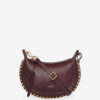 Oskan Moon Shoulder Bag in Soft Leather